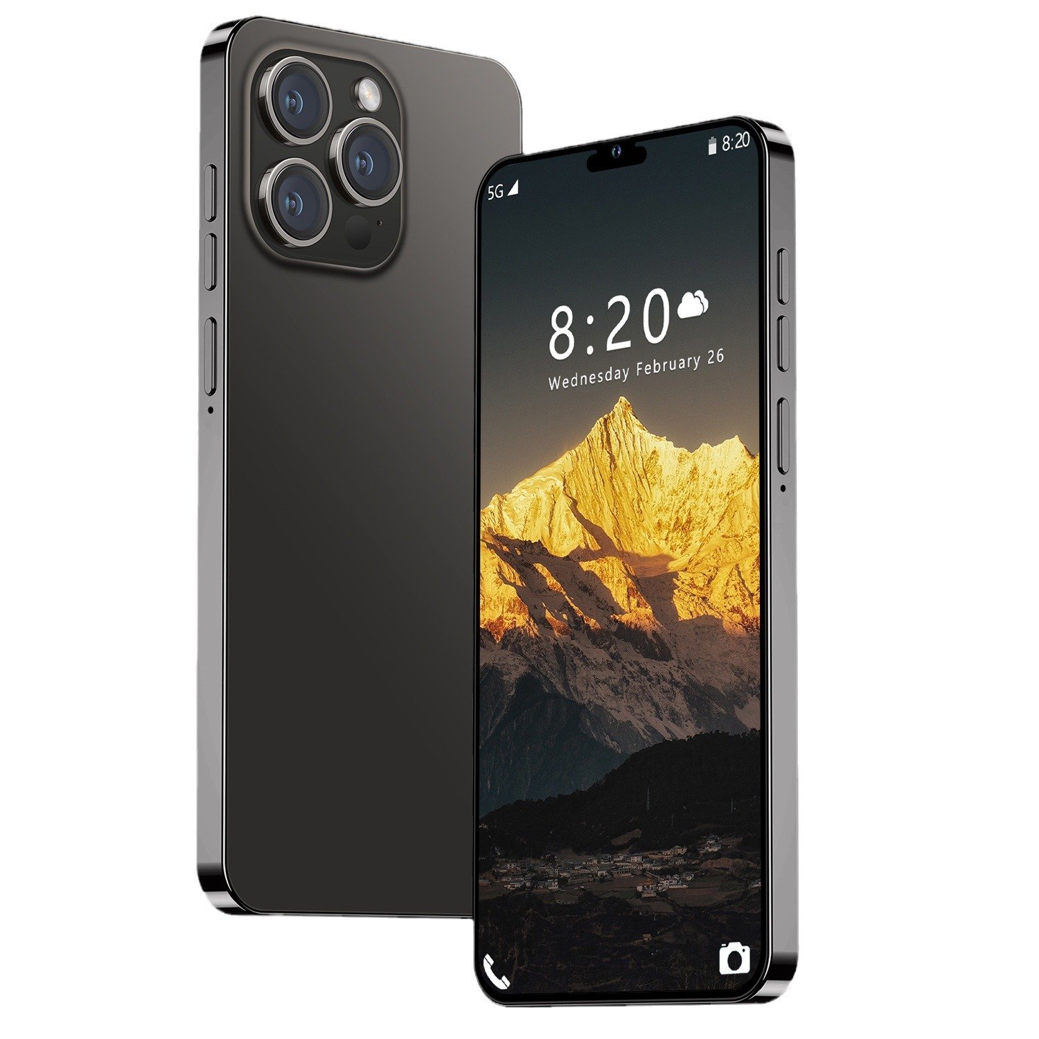15 Pro Max 6.7inch Android 16gb+1tb Mobile Cell Phone Android 13 Smartphone Unlocked Mobile Phones For I15